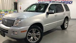 2010 Mercury Mountaineer Premier 4.6L AWD! 1 owner! Clean Carfax! Fully loaded! Low miles!