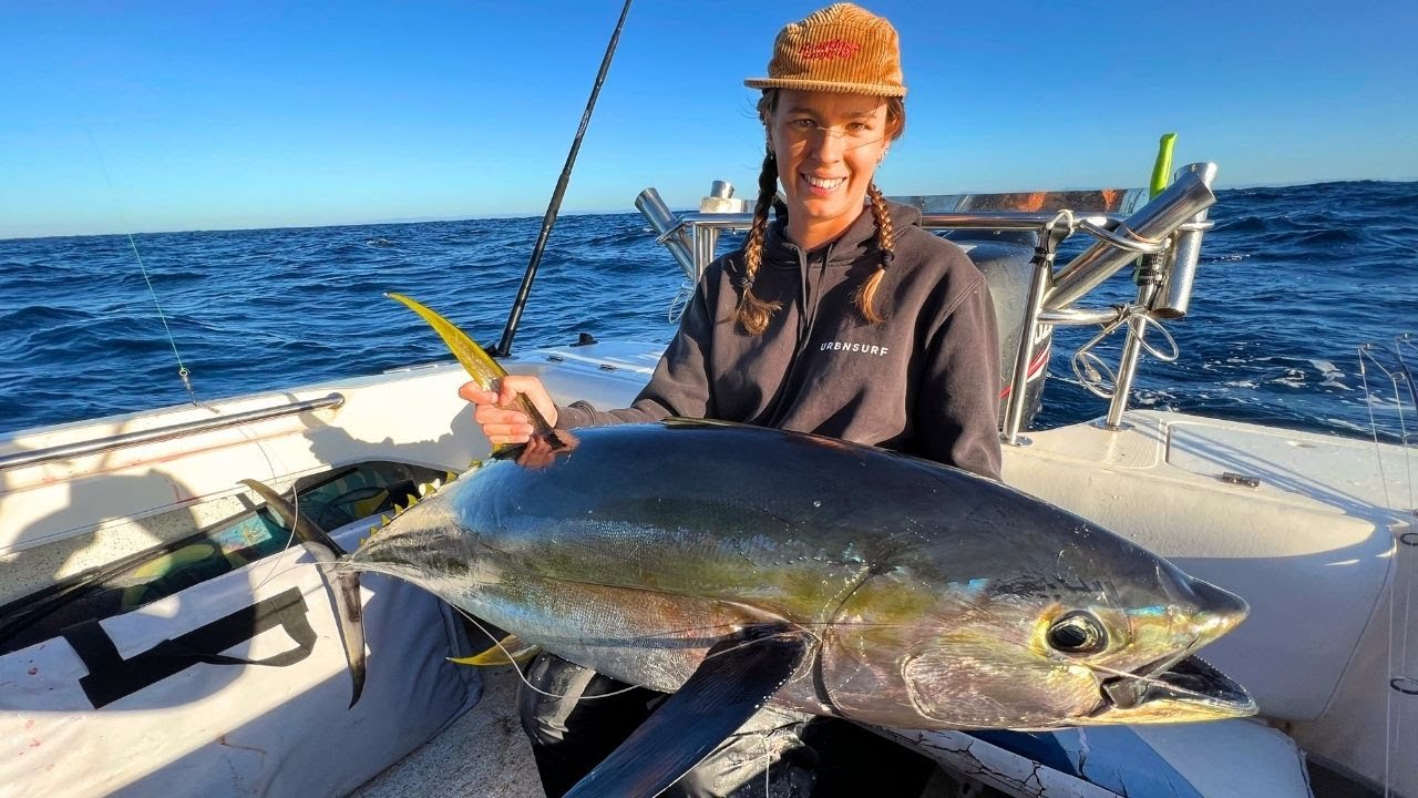 Ловля желтоперого тунца в Австралии