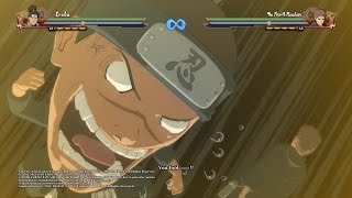 Naruto Ultimate Ninja Storm 4 - Iruka Combo/Ultimate Jutsu Cancel