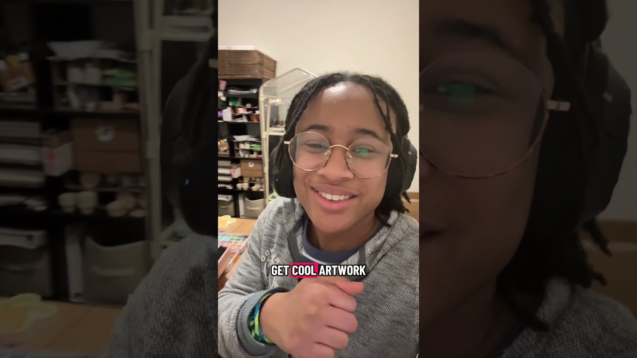 Super duper cool video by a super super cool young business lady and artist! Addy’s print and magnet