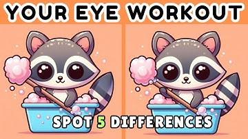 Ultimate Spot The Difference Challenge: Your Daily Brain Workout! [ Brain Exercise #13 ]