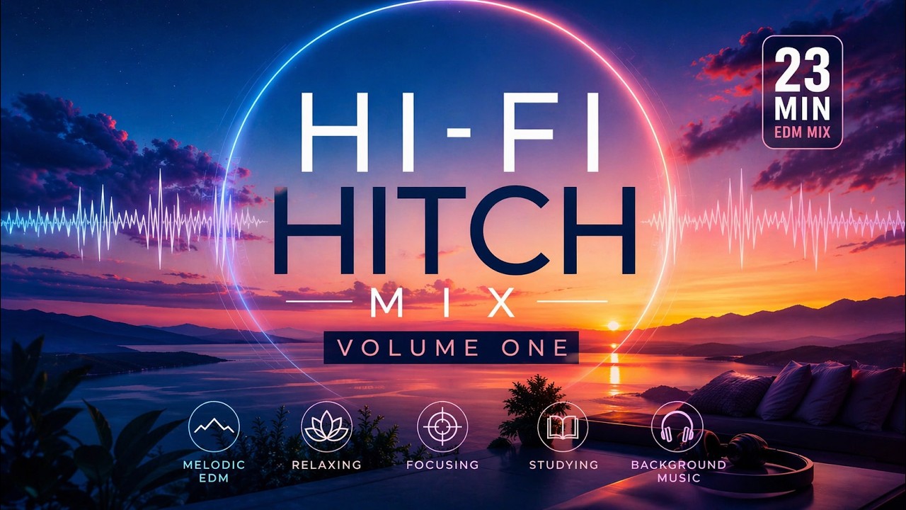 Melodic EDM Mix – Chill & Uplifting (Focus / Relax / Stretch) (23