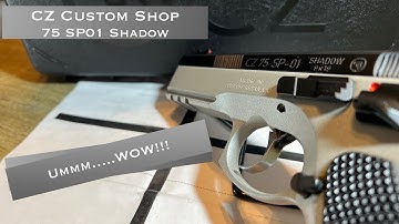 CZ SP01 Shadow by CZ Custom Shop - A fantastic firearm made even better by the CZ Custom Shop