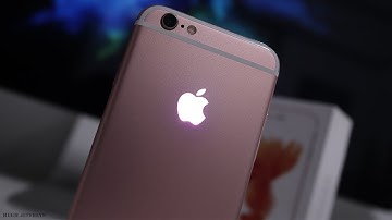 Custom [RGB] Multi Colour Glowing Apple Logo for iPhone!