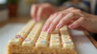 ASMR Keyboard Cake and Bread Sprinkle Crunch Sensory RELAXATION! SUBSCRIBE...PLEASE! screenshot 5