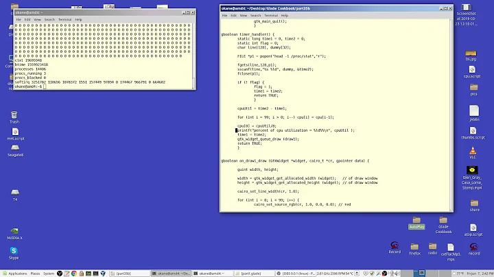 Linux Gtk Glade Programming Part 35b: Drawing Part 1