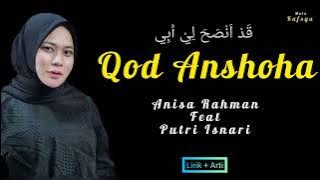 QOD ANSHOHA - ANISA RAHMAN FEAT PUTRI ISNARI COVER ( LIRIK   ARTI )  SHOLAWAT VIRAL TIKTOK TRENDING