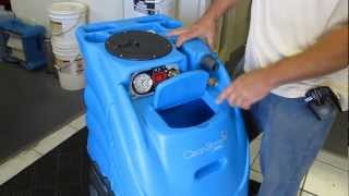 Clean Storm: 12 gallon carpet cleaning extractor - 500psi, Dual 3-stage, w/ 2000 watt heater