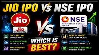 Jio IPO Vs NSE IPO 🚀 Jio IPO Important Updates 📌 NSE IPO Launch Soon? NSE Vs Jio Which IPO Is Best