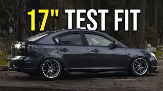 This Is How 17 Inch Wheels Look On A Mazda 3
