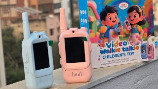 वीडियो कॉल - Without Recharge & Without SIM Card || Video Call Walkie Talkies  || New Unboxing Video screenshot 3