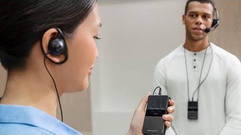 beyerdynamic UNITE - moderne Personenführungsanlage / Tourguide-System, Verkauf und Vermietung