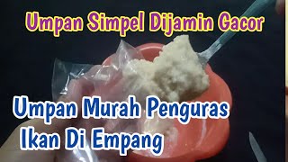 UMPAN JAHAT,,,!! Racikan umpan ikan mas,tanpa essen,tanpa kroto,tanpa deho