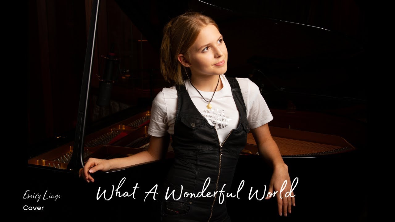 What a Wonderful World   Louis Armstrong Piano cover by Emily Linge