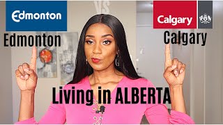 Living in Alberta|Edmonton vs Calgary