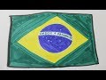 ????????? ????? ????? 1 ?????? || FIFA Brazil Supporters || How to draw Brazil football flag