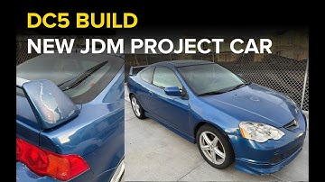 Unveiling My New JDM Project Car: A new journey of Restoration and Nostalgia | DC5 reborn