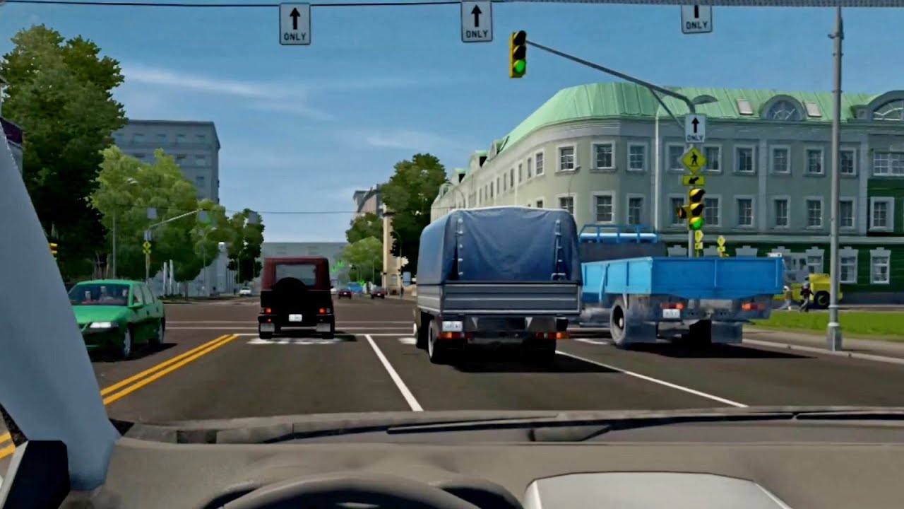 Город машин видео