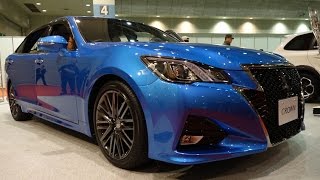 (4K)TOYOTA NEW CROWN ATHLETE S-T 2.0 Turbo 新型クラウンアスリートST 天空 - 大阪モーターショー2015