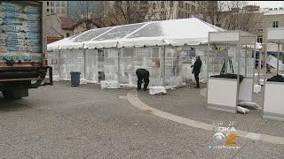 Market Square Ice House Raising Money For Cool Down For Warmth Program