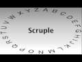 SAT Vocabulary Words and Definitions — Scruple
