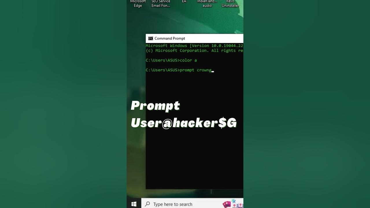 Hacking Pranks Using Windows Command Prompt cmd