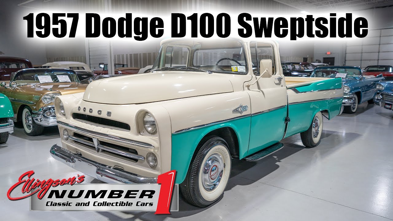 1957 Dodge D100 Sweptside Pickup at Ellingson Motorcars in Rogers