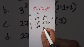 power Exponents ✅ #maths #mathstricks #exponents #learning