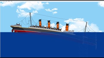 SS Titan Sinking in 4 Minutes | Floating Sandbox 1.13