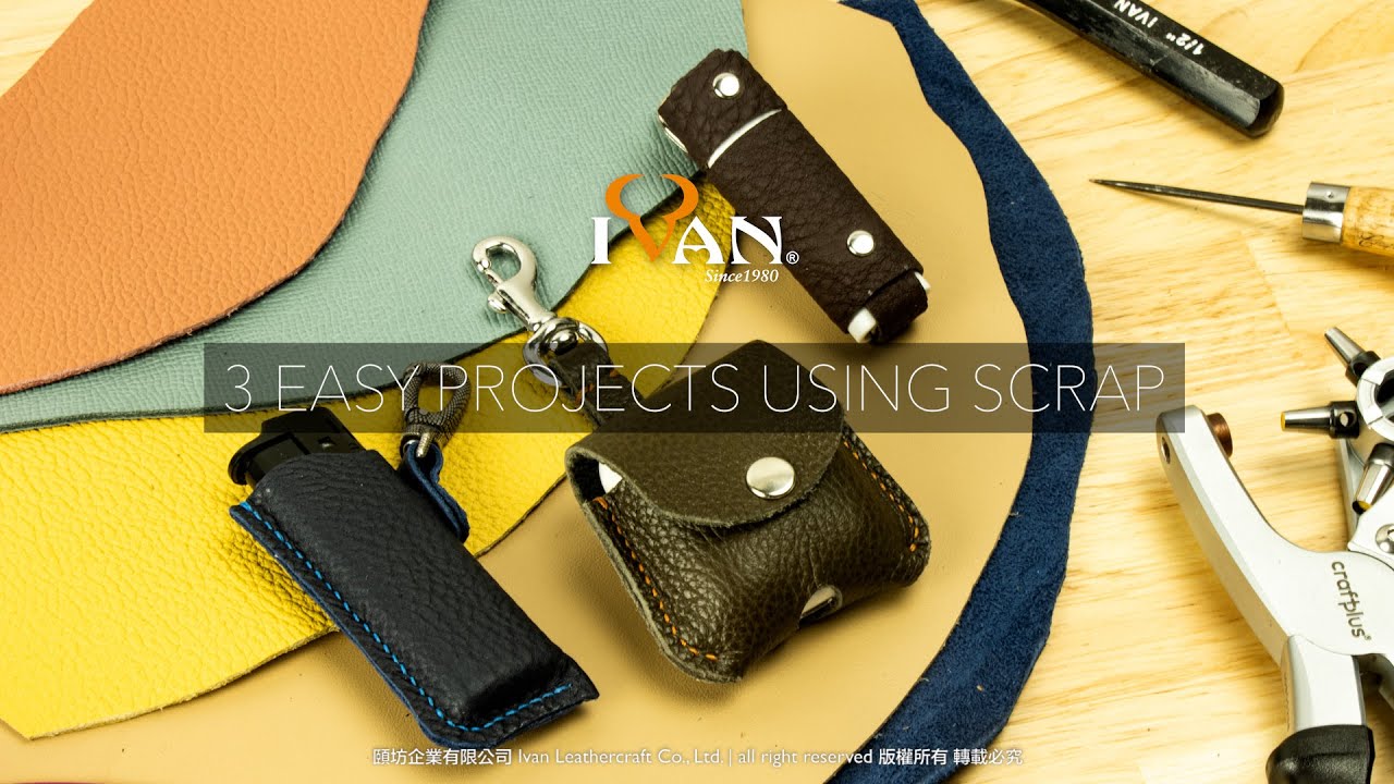 Leather Project: 3 Easy Projects Using Scrap 