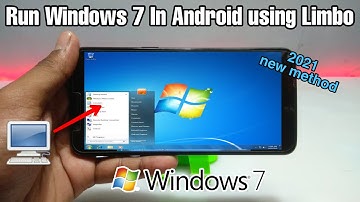 Run Windows 7 Ultimate In Android Smartphone Using Limbo Pc emulator 2021 | Windows in Android Phone