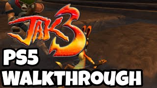 Jak 3 PS5 Walkthrough - Part 1 Intro (Jak 3 Story Playthrough!)