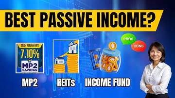 Best Passive Income? Pag-IBIG MP2 vs. REITs vs. Dividend Funds (Pros and Cons)