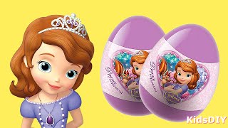 Kinder surprise eggs SOFIA THE FIRST