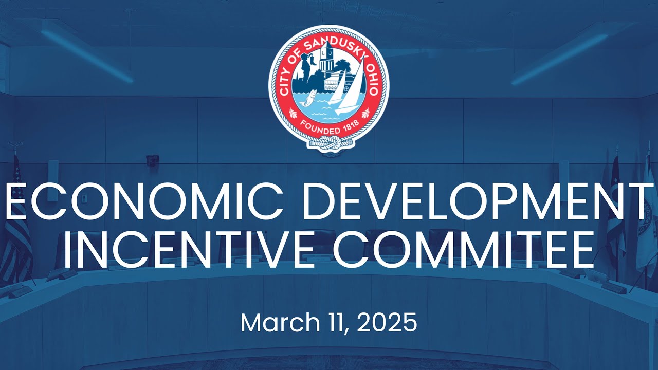 Economic Development Incentive Committee Meeting - March 11, 2025 - YouTube