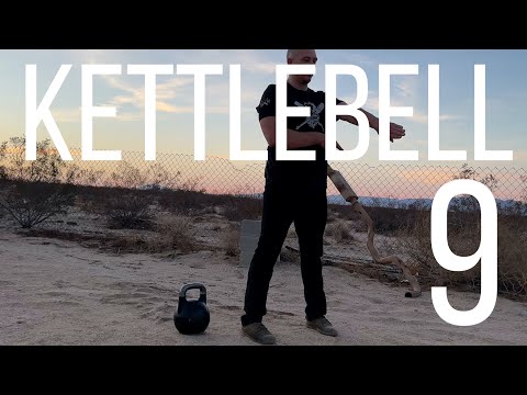 Basic Kettlebell instruction 9 - intro to single arm swing