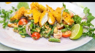 Тёплый салат с курицей | ТОП-100 Тёплый салат с курицей | ТОП-100