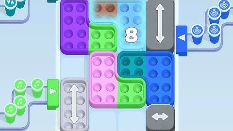 Coffee Rush Block Jam Level 65 66 67 Game Walkthrough Solution