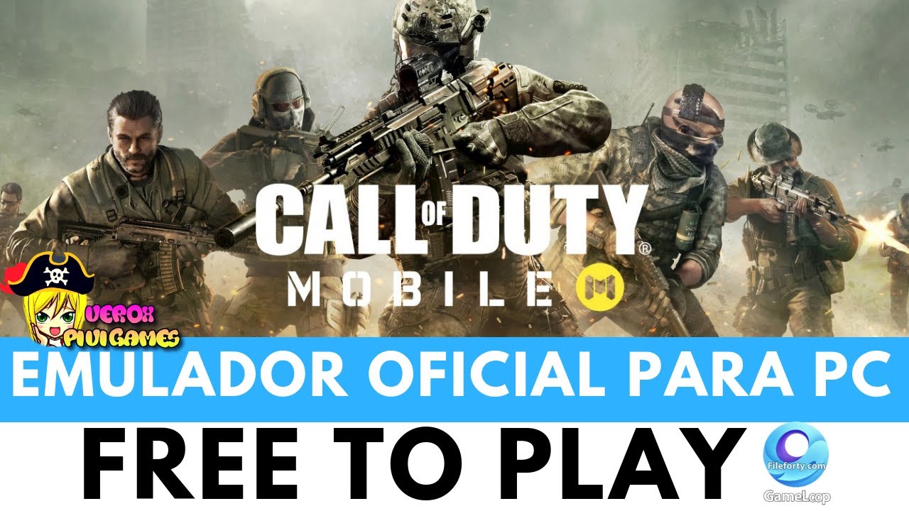 CALL OF DUTY MOBILE EN PC | Gameloop OFICIAL Free To Play - 