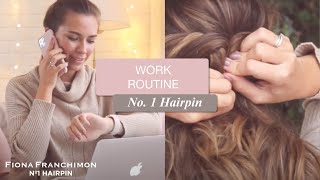 Working routine with the No. 1 Hairpin by Fiona Franchimon