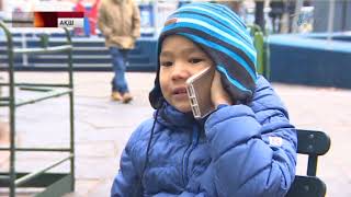 Америкада тұратын 11 жасар қазақ қызы ұлт атын асқақтатып жүр