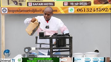 Engineer Somali oo sameeyay Jiko ku shaqeyneysa Olyo Burushaato gaar ahaan tan laga badalo Babuurta.