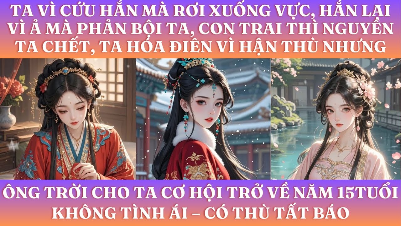 TA VÌ CỨU HẮN MÀ RƠI XUỐNG VỰC, HẮN LẠI VÌ Ả MÀ PHẢN BỘI TA, CON TRAI THÌ RỦA TA CHẾT, TA HÓA ĐIÊN