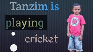 Tanzim is playing cricket #cricket #chirsgayle #tanzimahmedsalat