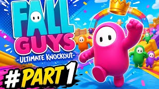🔥 Fall Guys Gameplay | Crazy Wins &amp; Funny Fails 😂 | #Part1