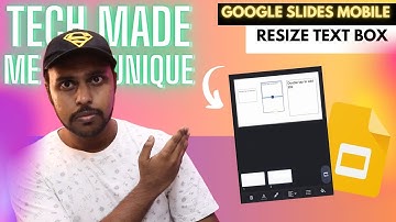 How to resize text box in google slides mobile | resize text box in google slides