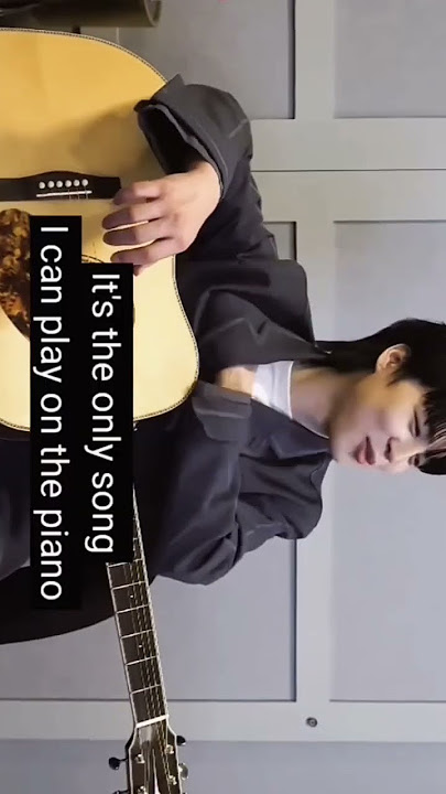 ( bangtan bomb) jimin with Guitar-BTS
