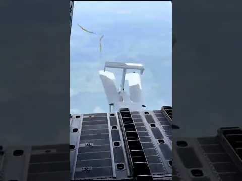 They DROPPED an Experimental Glider from a C-130 😳🔥 #C130 #MilitaryAviation