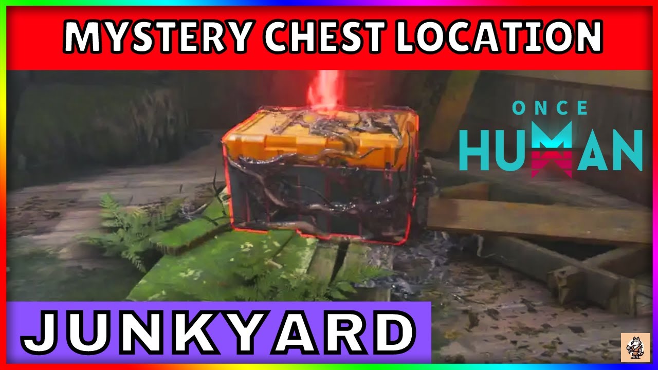 Once Human Mystical Crate Location Junkyard | Junkyard Mystical Cheat location