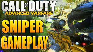 Playing With No Exo Suit! - Advanced Warfare Multiplayer - "MORS Sniper Quickscoping Gameplay"